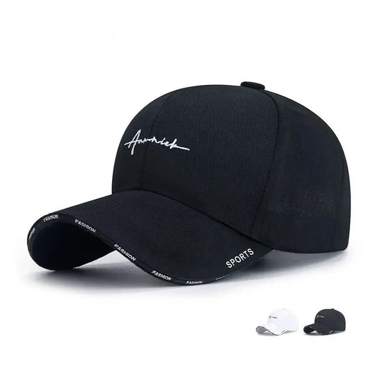 Hat Women's Korean Version Letter Embroidery Cap Baseball Cap
