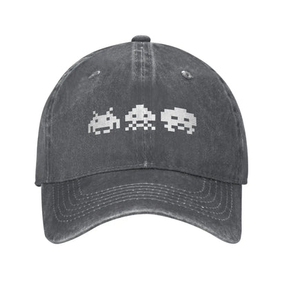 Space Invaders Men Women Baseball Cap
