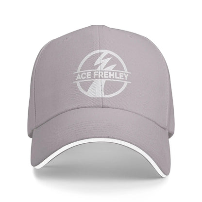 Ace Frehleys Logo Vintage Kiss Band Sandwich Hat Adult Baseball Cap