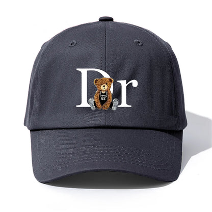 DrBear Print Baseball Cap For Adults