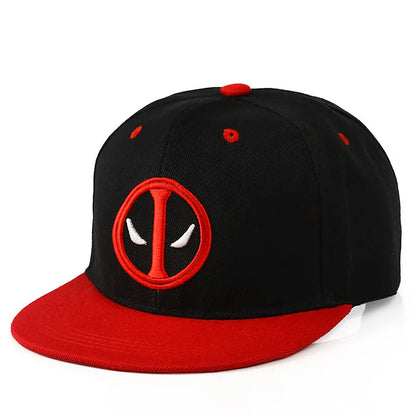 Figure Deadpool Adult Fashion Embroidery Snapback Caps
