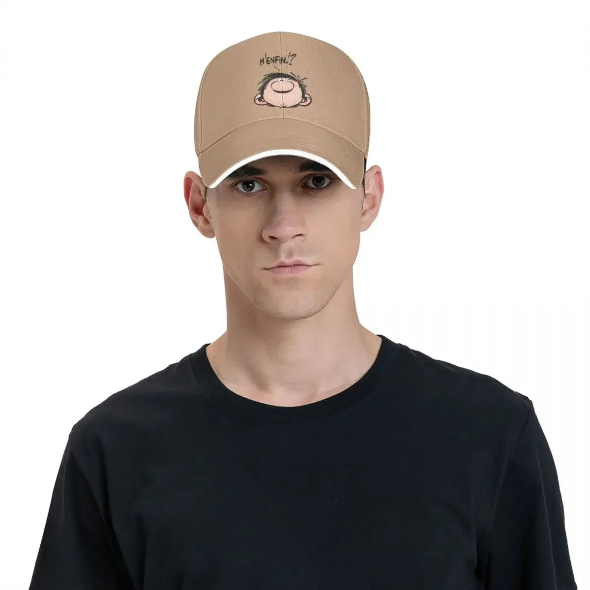 New Magazine Spirou Gaston Lagaffe Color Big Ben Gaston Lagaffe Anime Baseball Cap