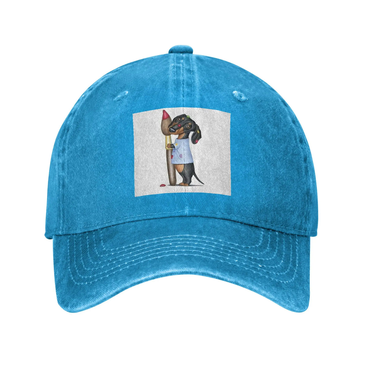 Dachshund Dog Art Baseball Cap
