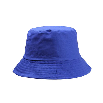 Fashion Denim Washed Bucket Hat Retro Foldable Sun Hat For Women Men