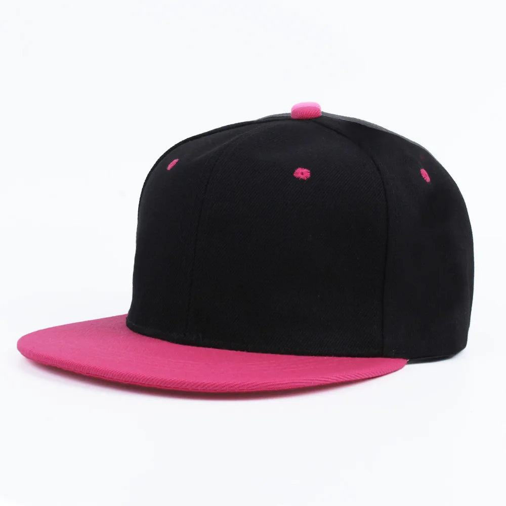 New Hot Sale Cap Plain Snapback Hat High Quality Adult Hip Hop Baseball Cap Men Women