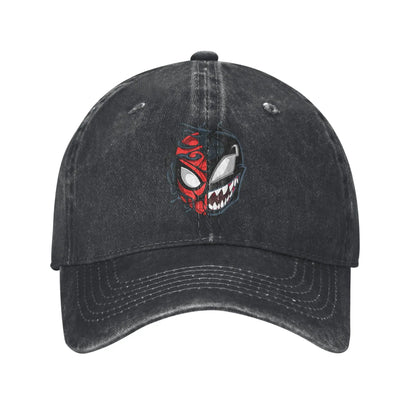Spider Man Venom Leaping Forward Spiderman Men Women Baseball Cap