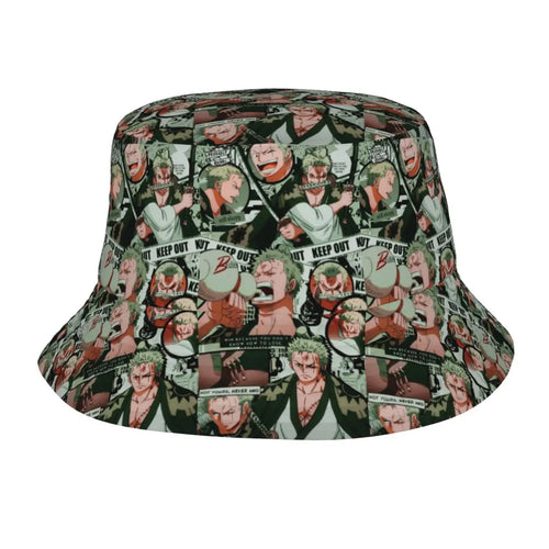 Zoro Roronoa Anime Bucket Hats