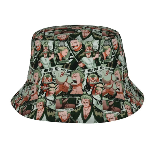 Zoro Roronoa Anime Bucket Hats