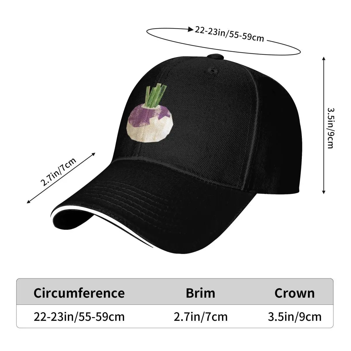 Turnip Baseball Cap