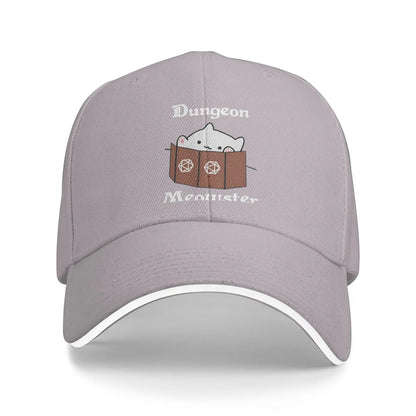 D-Dungeon Dragon DnD Master Sun Baseball Cap