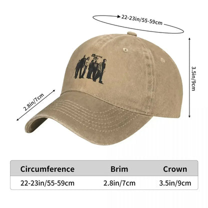 Baseball Cap Tv Show Distressed Denim Hats Cap