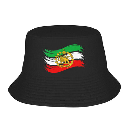 Iranian Make Iran Great Again Emblem Of Iran MIGA Bucket Hat