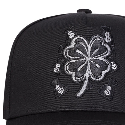 Unisex Four-Leaf Clover Embroidery Baseball Caps