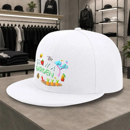 GROW A GARDEN Pixel Style Unisex All-Match Snapback Cap