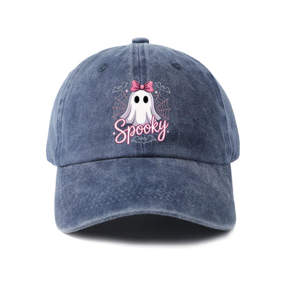 Sleepy Ghost Graphic Baseball Cap