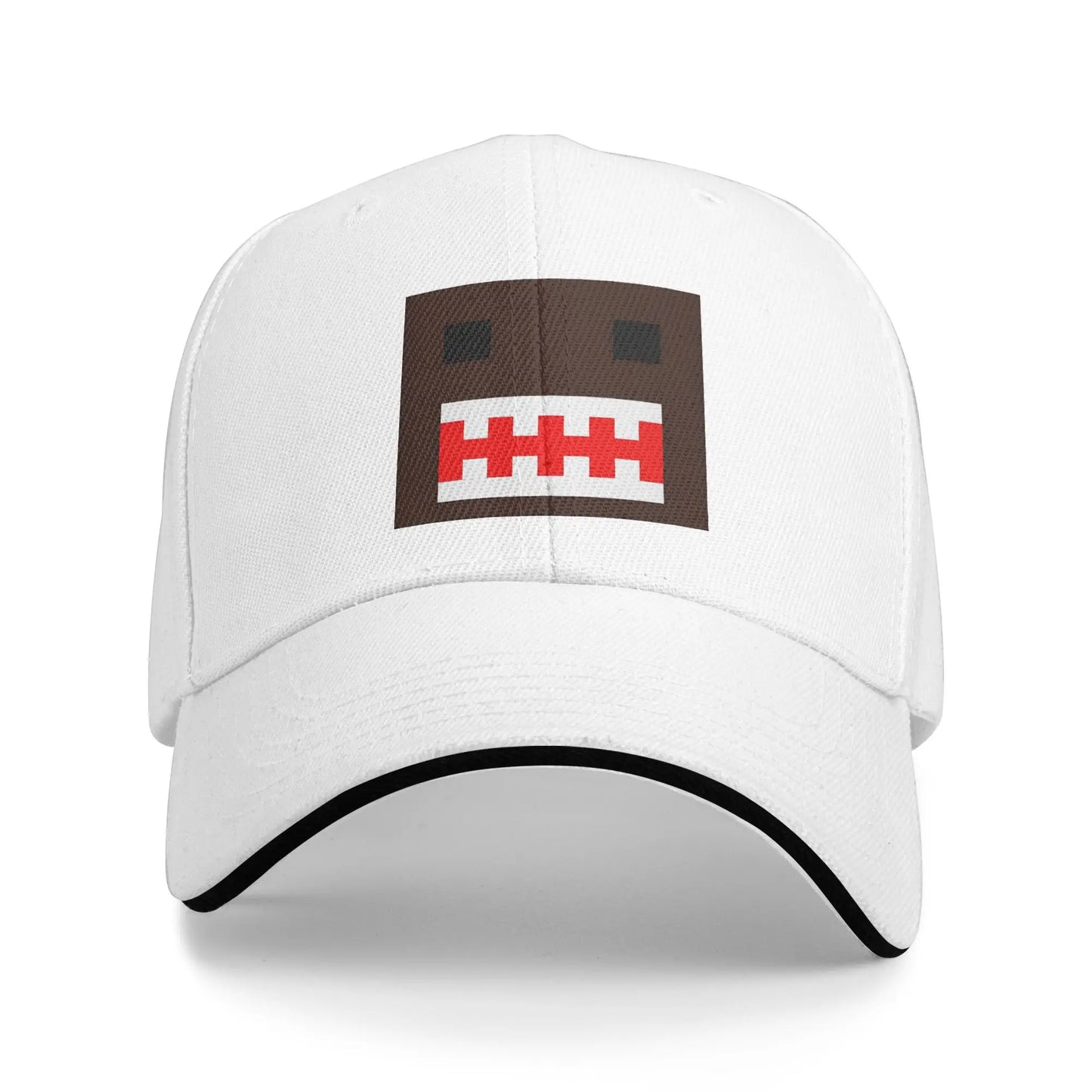 PIXEL Domo Kun Doll Face Sandwich Caps Baseball Caps