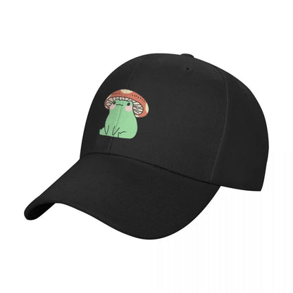 Mushroom Frog Baseball Cap