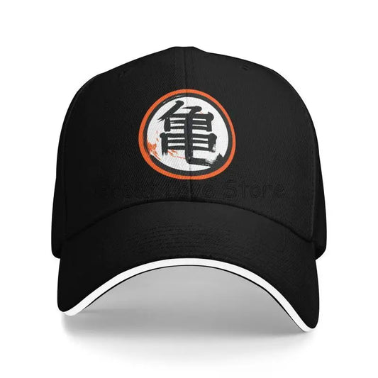 DBZ Kanji Print Baseball Cap Men
