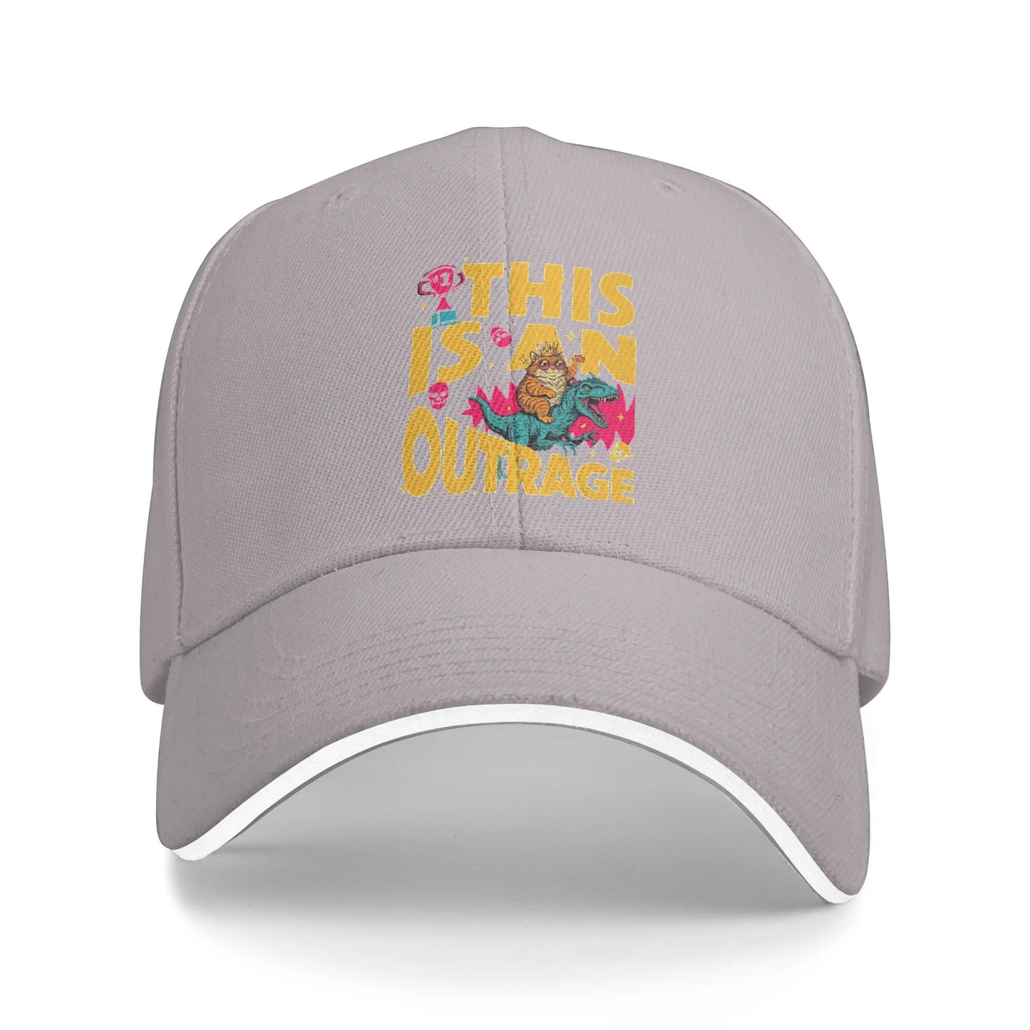 Summer This Is An Outrage Princess Donut Cat Dungeon Crawler Carl Baseball Cap