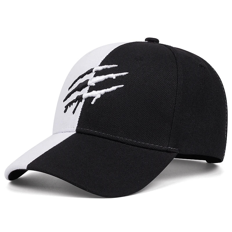 Personalized Pop New Baseball Hat Claw Print Embroidery Street Pop