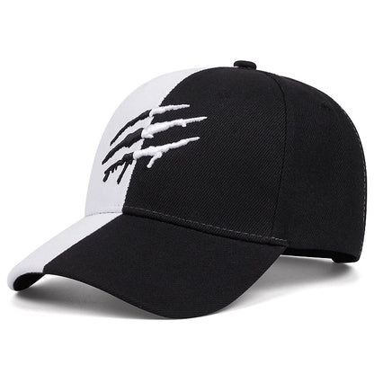 Personalized Pop New Baseball Hat Claw Print Embroidery Street Pop