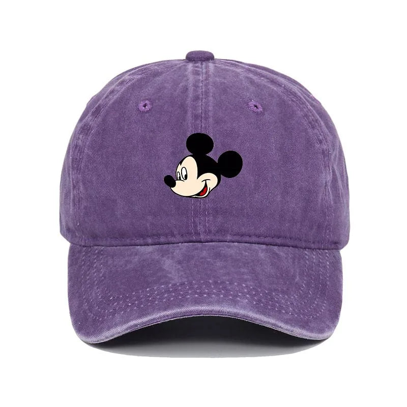 Unisex Mickey Mouse Print Kawaii Baseball Cap