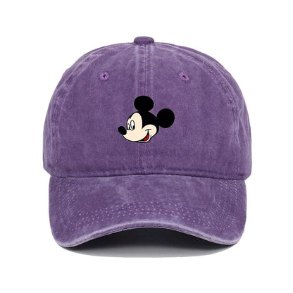 Unisex Mickey Mouse Print Kawaii Baseball Cap