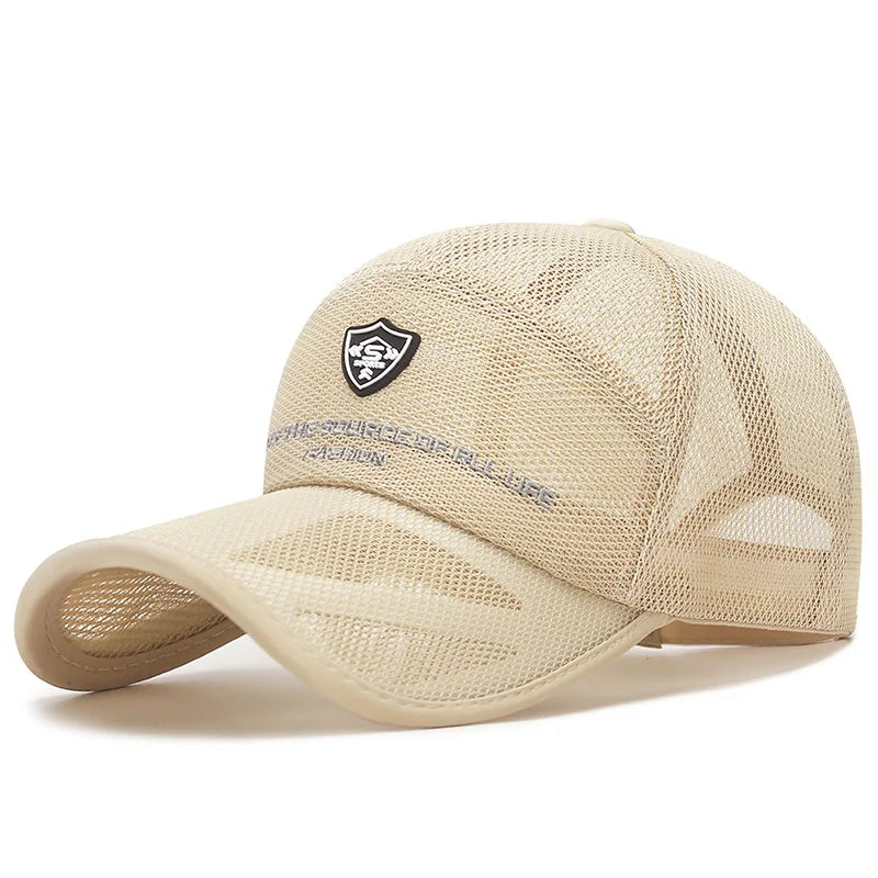 Breathable Baseball Cap For Men & Women Quick-Dry Mesh