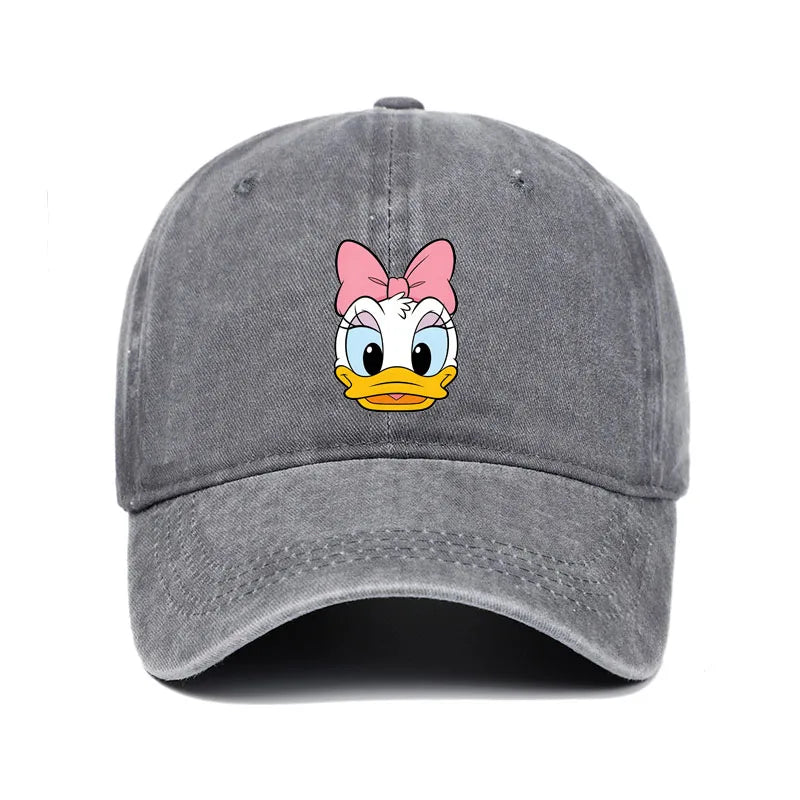 Mickey Minnie Print Baseball Cap For Men Women