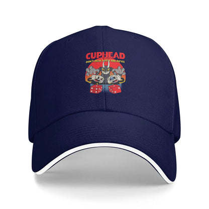 Cuphead Oh Noes Sun Baseball Cap