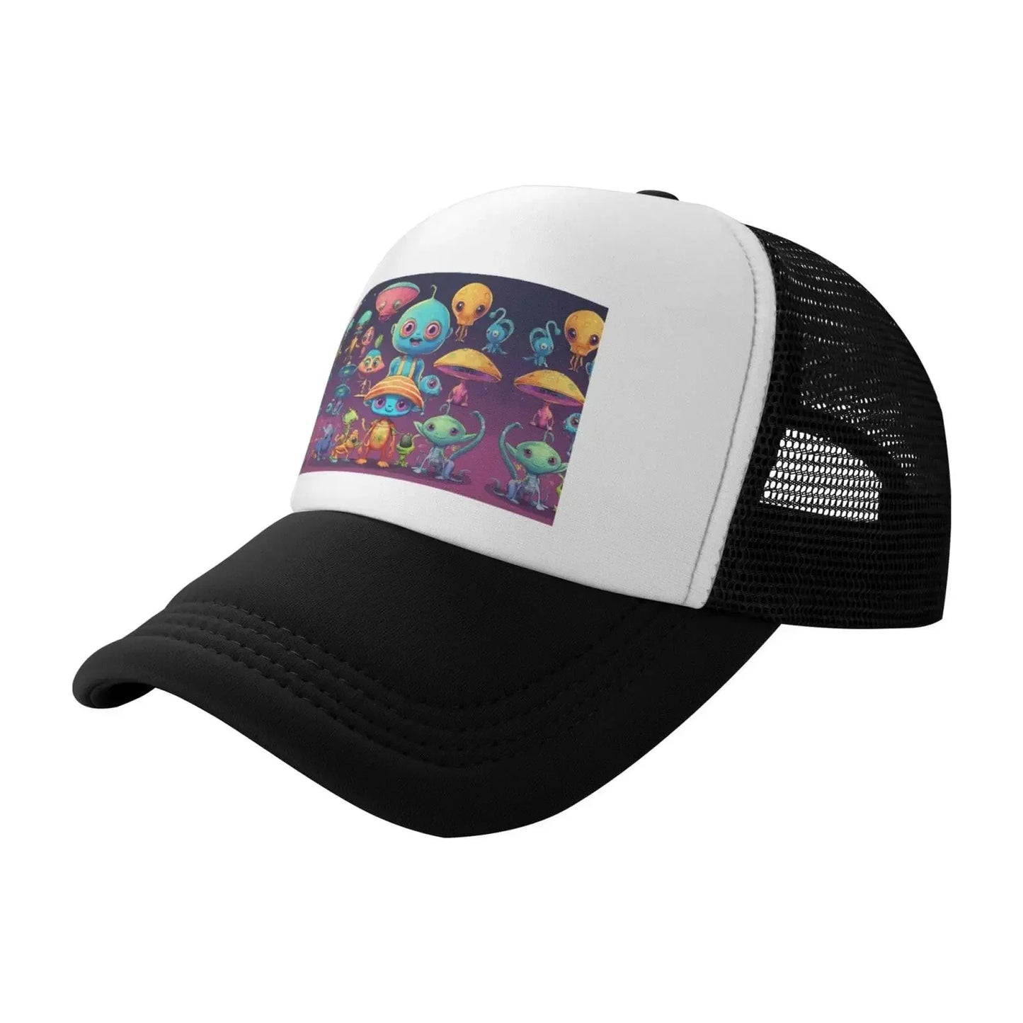 New Astronaut and Alien Dad Golf Hats Mesh Baseball Cap