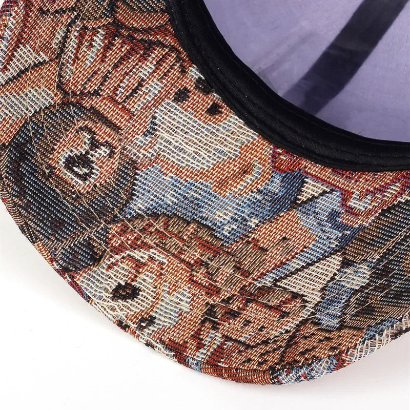 Unisex Cartoon Bear Full Print Baseball Caps