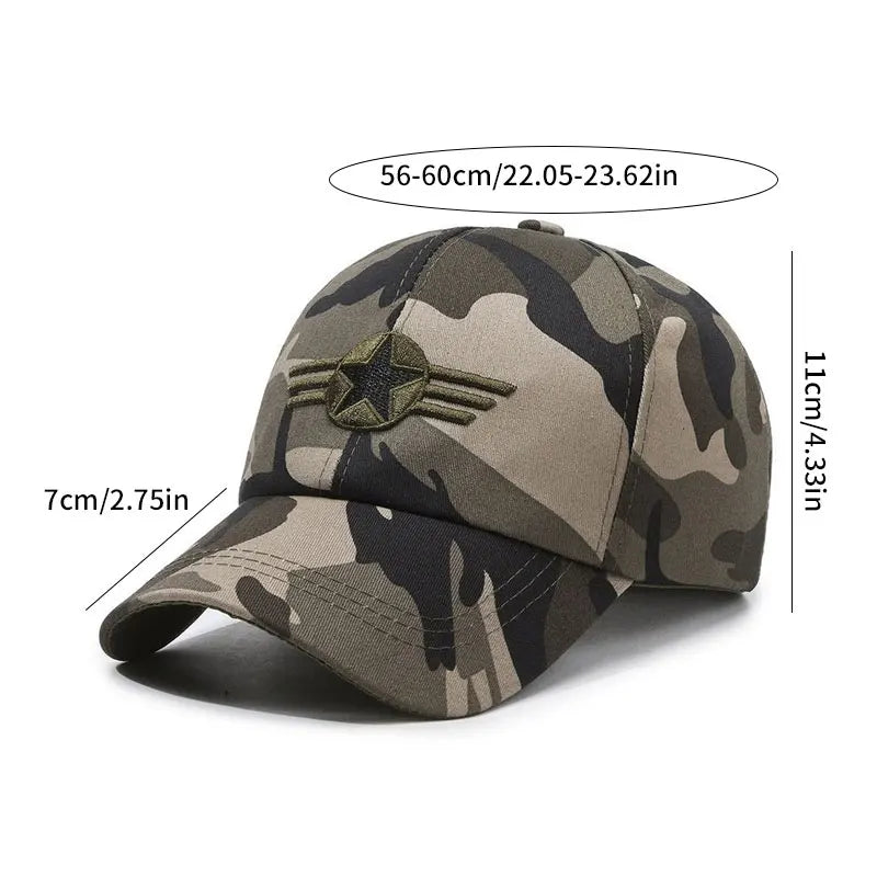 Sports Sun Protection Camouflage Cap Fashion Baseball Hat