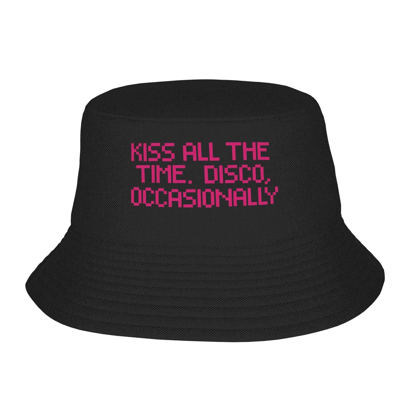 Men Women Kiss All the Time Bucket Hat