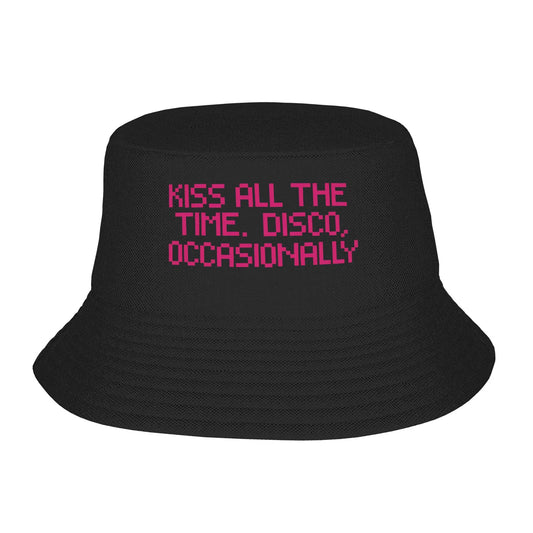Men Women Kiss All the Time Bucket Hat