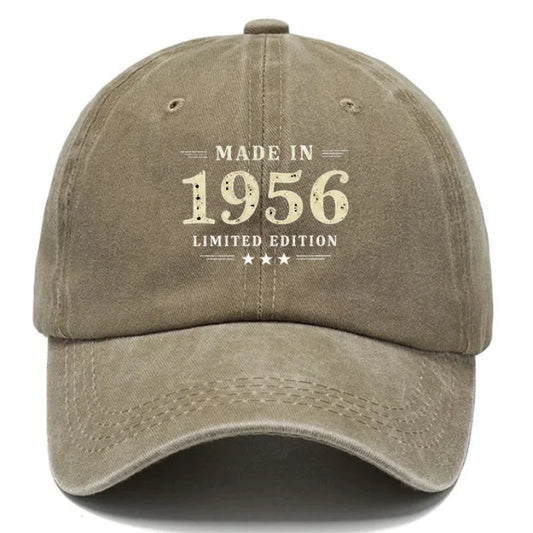 A Vintage-Style 1956 Printed Hat Baseball Cap