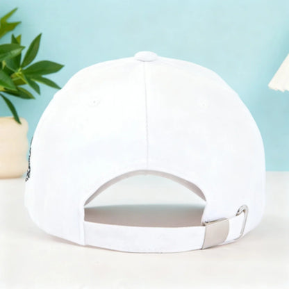 Classic New York Baseball Cap White - Unisex Dad Cap