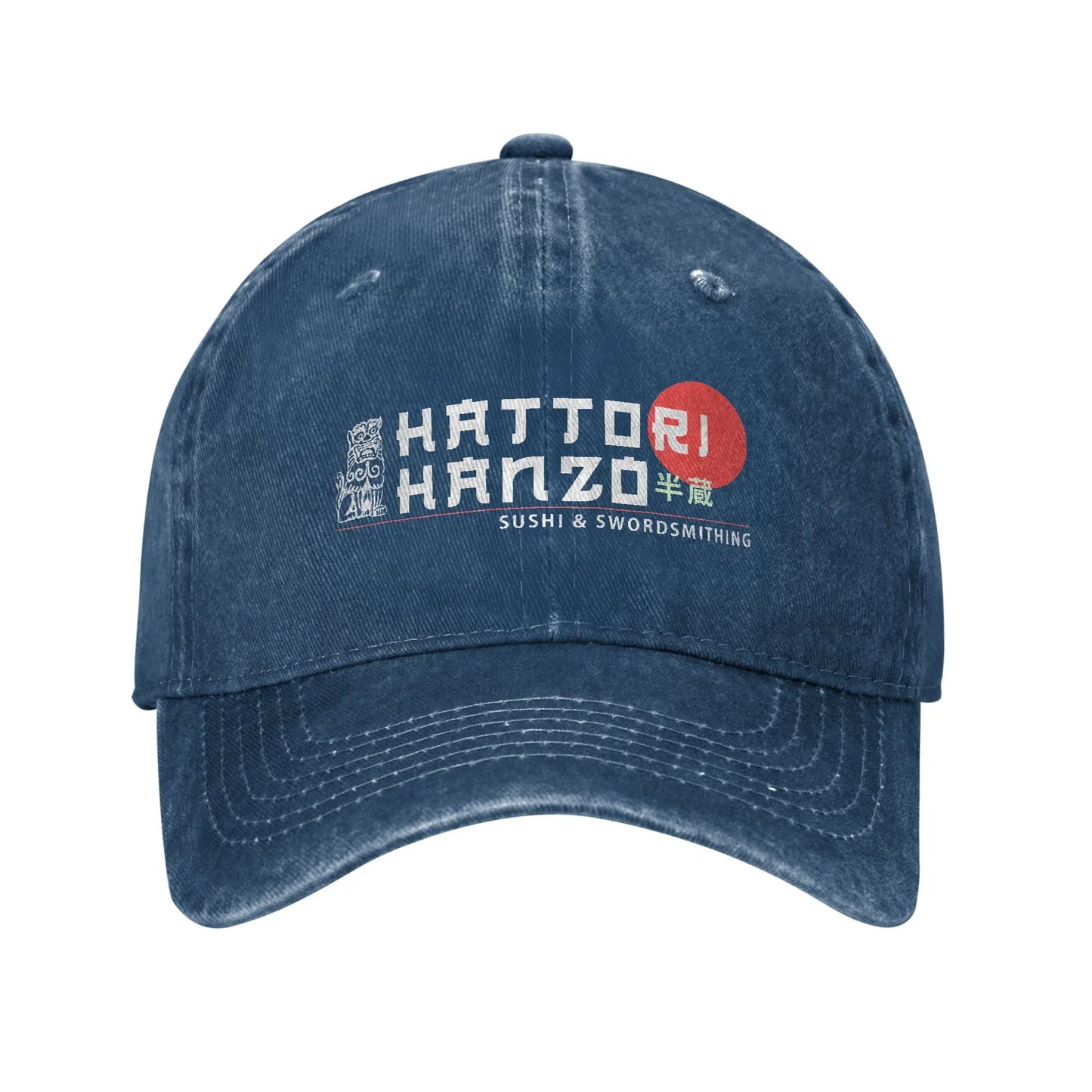 Hattori Hanzo Sushi And Swordsmithing Sun Baseball Cap