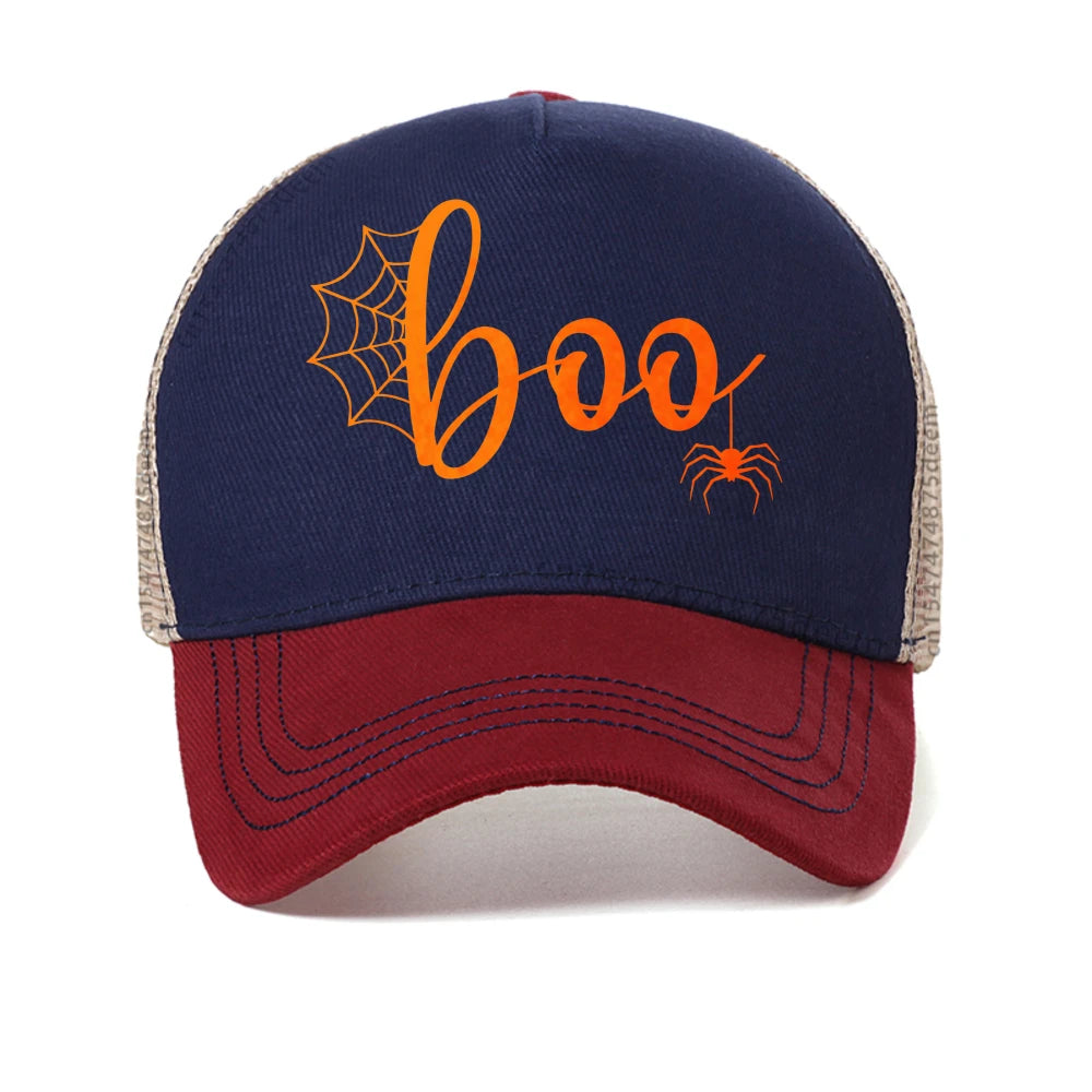 Halloween Spider Web Baseball Hat