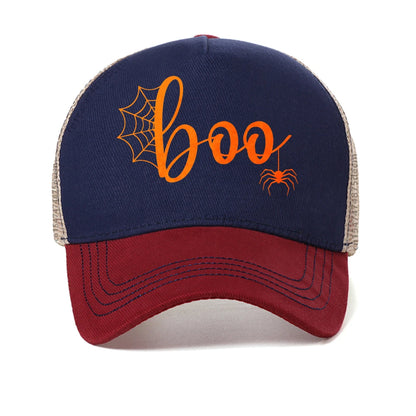 Halloween Spider Web Baseball Hat