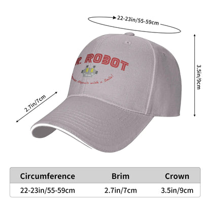 Mr. Robot Computer Repair Smile Baseball Cap