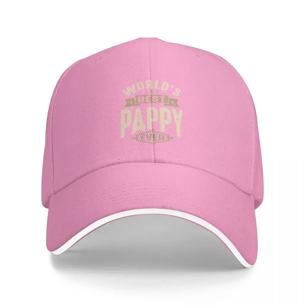 Mens Best Pappy Ever Funny Dad Grandpa Baseball Cap
