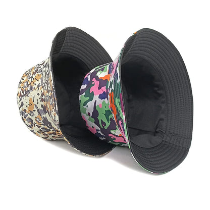 New Fashion Camouflage Bucket Hats Mountaineering Fisherman Hat