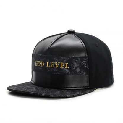 Fashion Luxury Cool Baseball Caps Black Snapback Cap