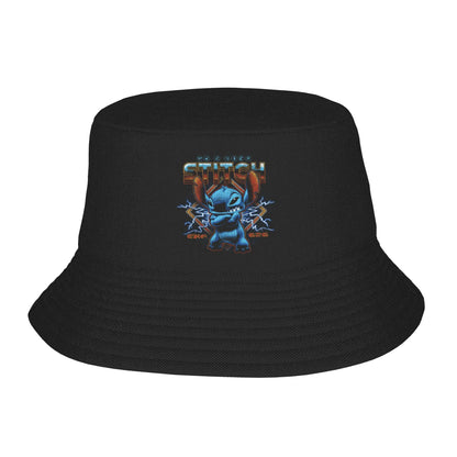 Beach Hatwear Lovely Stitch & Angel Bucket Hat