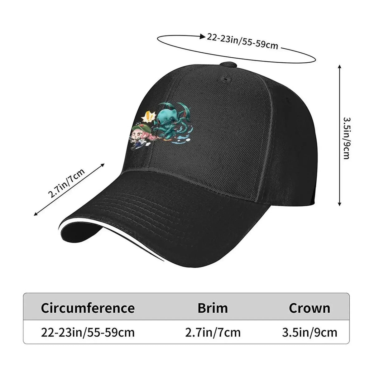Nemesis Board Game Art Baseball Cap