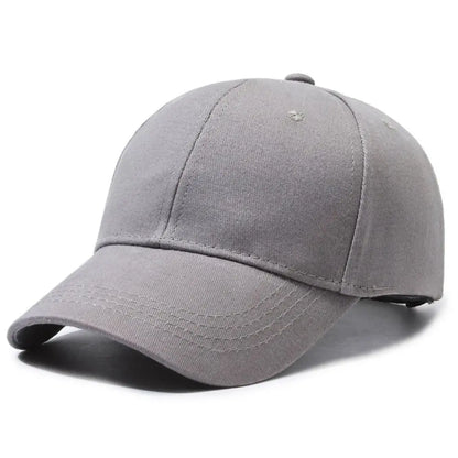 Sports Cap Breathable Solid Color Summer Hat Baseball Cap For Men Women