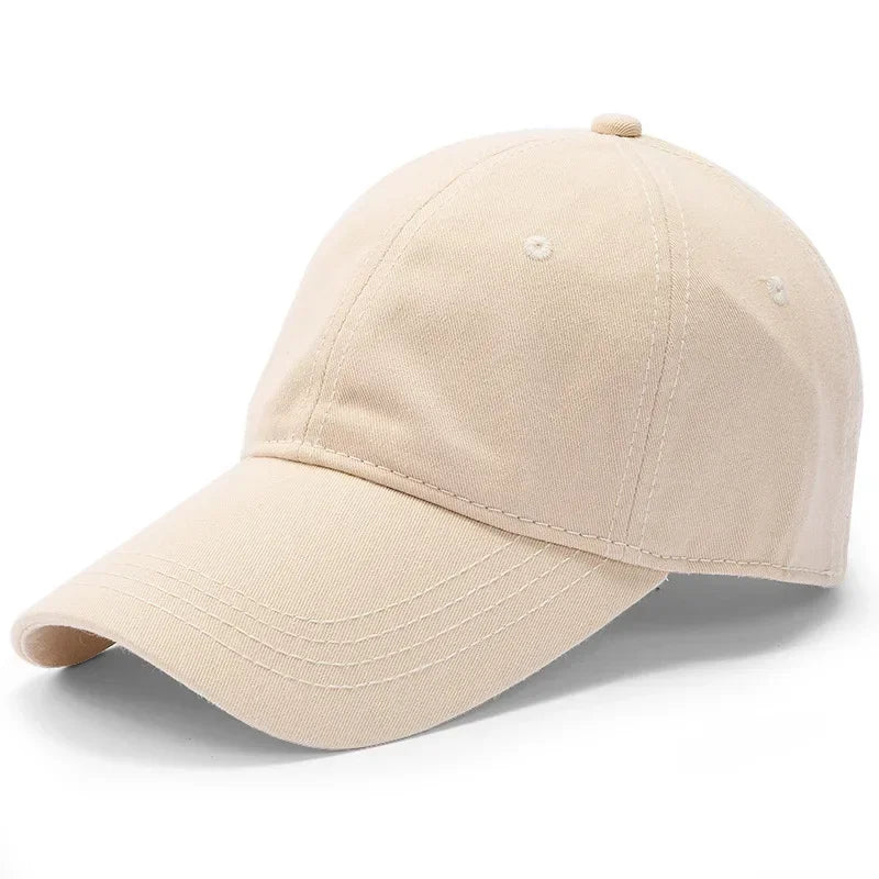 Baseball Caps For Men Solid Color Plus