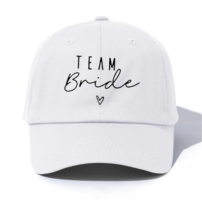Team Bride Print Baseball Cap