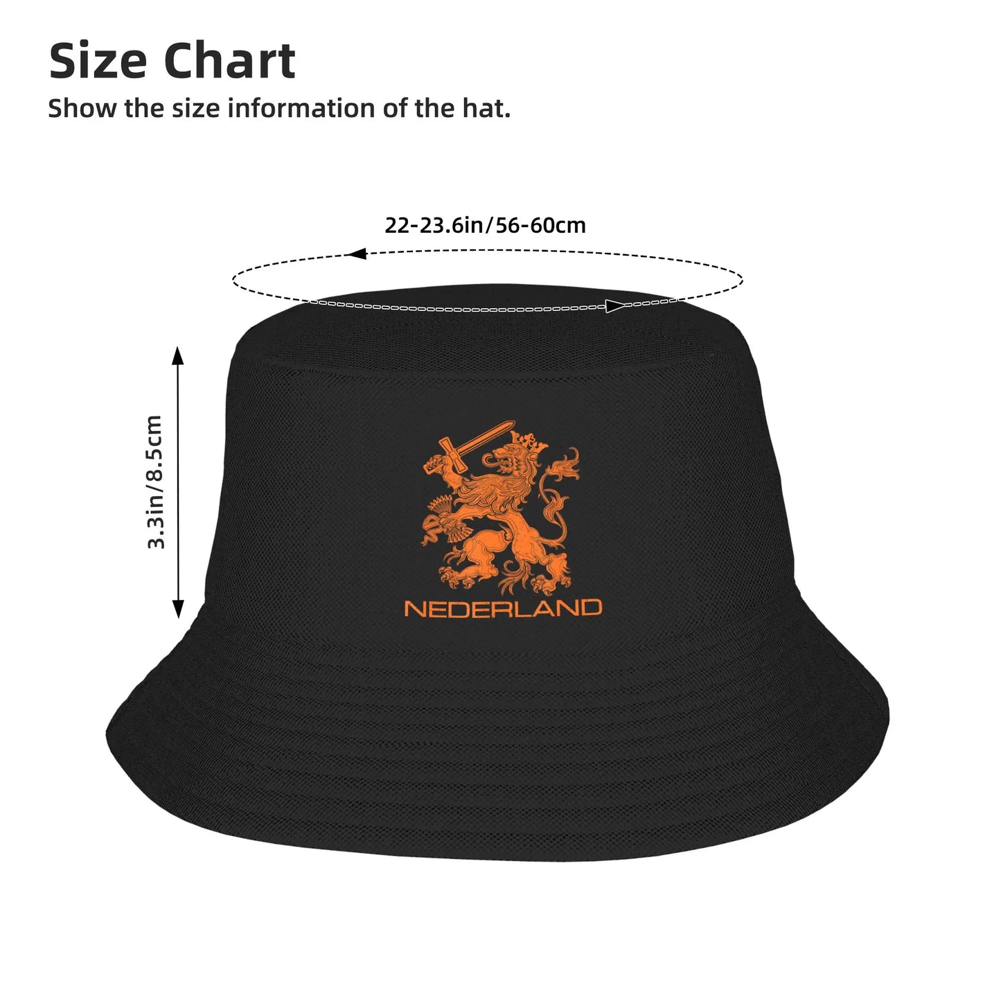 DUTCH LION OF THE NETHERLANDS Bucket Hat